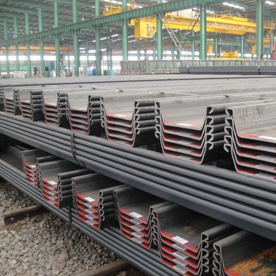 400mm Carbon Steel U Plate Astm A36 SY295 Hot Rolled Sheet Piles