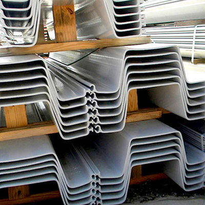 400mm Carbon Steel U Plate Astm A36 SY295 Hot Rolled Sheet Piles