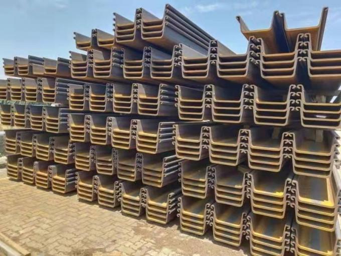 De Met elkaar verbindende Bladen van de Staalplaatstapel, z-Type, u-Type, Europese Standaard van de het Bladstapel van En10249 S355jr S355j0 S355j2h Warmgewalste de Staalplaatstapel